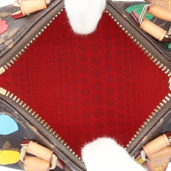 LOUISVUITTON KusamaYayoiCollaboration ShoulderBag M81979 MonogramNanospeedy used - Picture 6 of 12